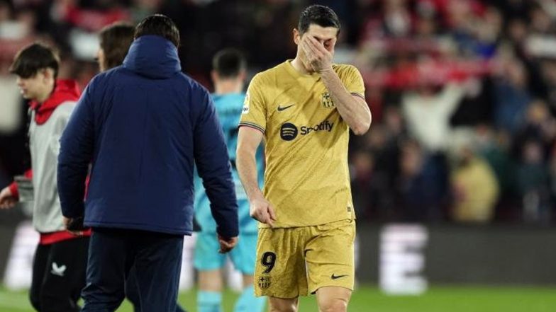 Robert Lewandowski, Barcelona Forward, Set to Miss El Clasico Against Arch-Rivals Real Madrid With Injury