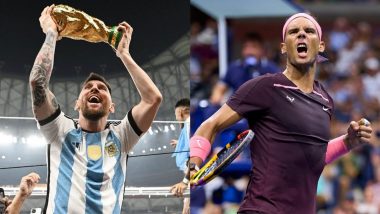 'Speechless' Lionel Messi Reacts After Rafael Nadal Endorses Him to Win Laureus Sportsman of the Year 2023 Award