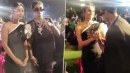 Bigg Boss 16 Winner MC Stan and Shehnaaz Gill Pose Together at an Awards Show in Mumbai (Watch Video)