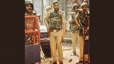 MS Dhoni As Police Officer? CSK Captain's Look As Cop for Ad Shoot Goes Viral! (See Pic)