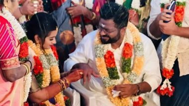 Sardar Director PS Mithran Gets Married To Film Journalist Ashameera Aiyappan (View Pic)