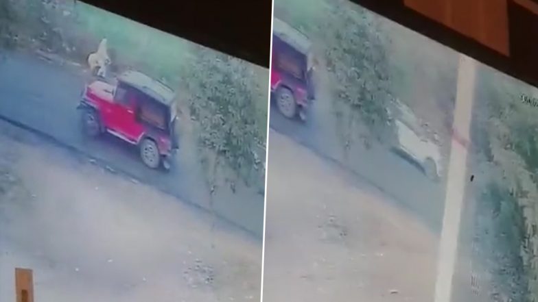 Meerut Shocker: Two Youth Mowed Down by Speeding Convoy in Parikshitgarh Area, Mahindra Thar Impounded (Watch Video)