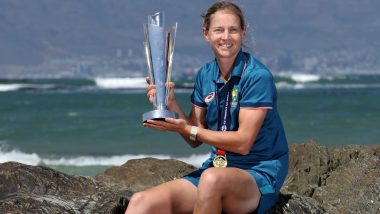 Meg Lanning, Australia Captain, Poses With ICC Women's T20 World Cup 2023 Trophy (See Pics)