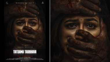 Tatsama Tadbhava First Look: Meghana Raj Sarja All Set To Make a Comeback With Vishal Atreya’s Thriller (View Poster)