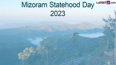 Mizoram Statehood Day 2023 Quotes & Messages: WhatsApp Status, Facebook Greetings, Wallpapers and SMS To Share With Family and Friends