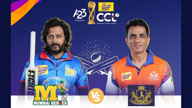 CCL 2023: Riteish Deshmukh's Mumbai Heroes Defeats Sonu Sood-Led Punjab De Sher by 23 Runs!