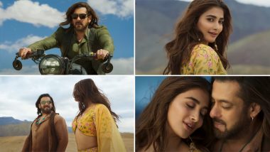 Kisi Ka Bhai Kisi Ki Jaan Song Naiyo Lagda: Salman Khan and Pooja Hegde Romance in Beautiful Locales! (Watch Video)