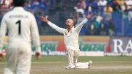 AUS 61/1 in 12 Overs at Stumps | IND vs AUS Highlights of 2nd Test 2023 Day 2: Axar Patel, Virat Kohli Shine for India; Nathan Lyon's Fifer Headlines Australia's Performance