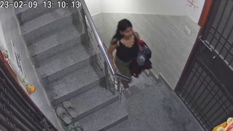 CCTV Footage Shows Victim Nikki Yadav Entering Her Residence Before Being Killed