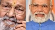 K Viswanath Dies: PM Narendra Modi Pays Heartfelt Condolences on the Demise of Veteran Telugu Filmmaker (Read Tweet)