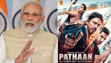 Pathaan: PM Narendra Modi Showers Praise On Shah Rukh Khan's Film In Parliament, Says 'Theatres In Srinagar Are Running Housefull'