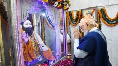 Guru Ravidas Jayanti 2023 Wishes: PM Narendra Modi and President Droupadi Murmu Extend Greetings to People on Birth Anniversary of the Revered Sant