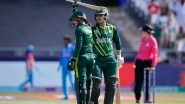 How to Watch PAK-W vs IRE-W, ICC Women&rsquo;s T20 World Cup 2023 Live Streaming Online? Get Free Telecast Details of Pakistan Women vs Ireland Women Cricket Match With Time in IST