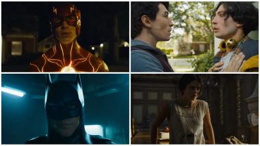 The Flash Trailer: Ezra Miller's DC Film Brings Back Ben Affleck and Michael Keaton as Batman Along With Sasha Calle's Supergirl (Watch Video)