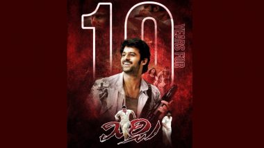 10 Years of Mirchi: Prabhas’ Fans Celebrate As His Blockbuster Telugu Film With Koratala Siva Completes a Decade of Its Release