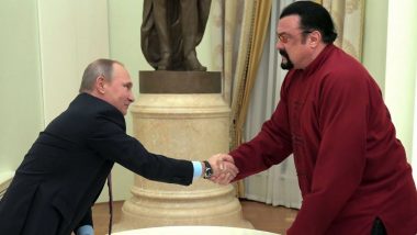 Russian President Vladimir Putin Awards Friendship Medal to Hollywood Star Steven Seagal!