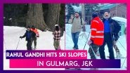 Rahul Gandhi Hits Ski Slopes In Gulmarg, Jammu & Kashmir; Videos And Pictures Go Viral