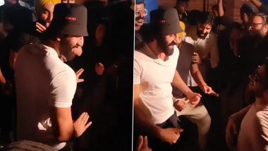 Animal: Ranbir Kapoor Aces Hook Step of Hrithik Roshan’s Song ‘Ek Pal Ka Jeena’ at the Wrap Up Party (Watch Video)