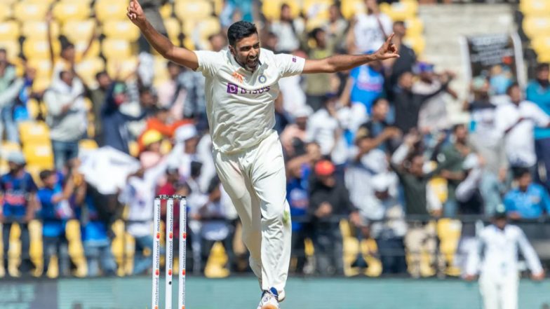 Ravi Ashwin Becomes Second Indian Bowler After Anil Kumble to Complete 450 Test Wickets, Achieves Feat IND vs AUS 1st Test 2023