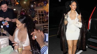 Rihanna Rings in Her 35th Birthday in Style! Pregnant Singer’s Pics From the Party Go Viral