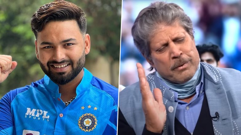 'Will Slap Rishabh Pant Once he Recovers' Kapil Dev Shows 'Elderly Love' Towards Injured Indian Cricketer (Watch Video)