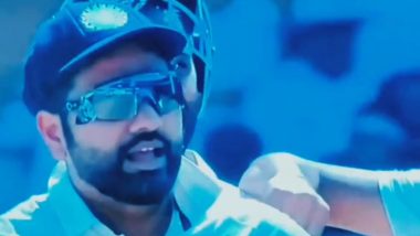 'Abe Mujhe Kya Dikha Raha Hai', Rohit Sharma Gives Hilarious Reaction After Camera Focuses On Him During A DRS in IND vs AUS 1st Test (Watch Video)