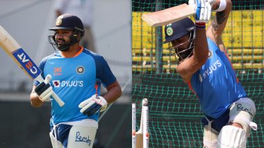 Virat Kohli, Rohit Sharma and Other Indian Cricket Team Players Train Hard Ahead of IND vs AUS 3rd Test 2023 in Indore (See Pics)