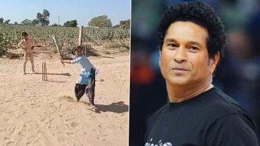 Sachin Tendulkar Lauds 14-Year-Old Rajasthan Girl's Batting After Video of Her Playing Big Shots Goes Viral