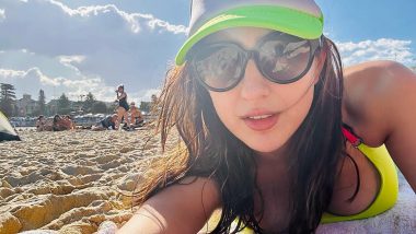 Sara Ali Khan Soaks in the Sydney Sun As She Chills by the Sandy Beach (View Pic)