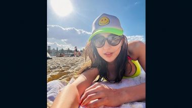 Sara Ali Khan Soaks Up Some Vitamin D In Neon Swimsuit, Aunt Saba Ali Khan And Manish Malhotra Reacts (View Posts)
