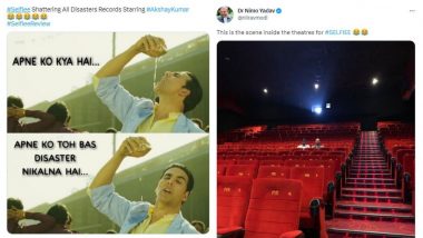Selfiee Funny Memes and Jokes Poking Fun at Akshay Kumar's Latest Movie 'Disaster' at Box Office Go Viral on Twitter!