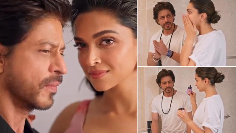 Deepika Teaches SRK Her Skincare Routine, Urges Him to Use