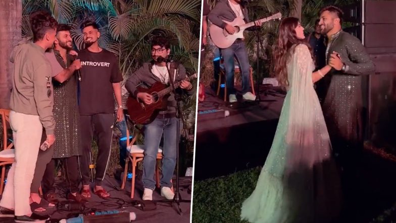 Shreyas Iyer, Abhishek Nayar Sing Romantic Bollywood Song At Shardul Thakur's Pre-Wedding Ceremony, KKR Shares Video