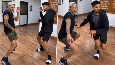 Shikhar Dhawan and Shreyas Iyer's Version of 'Calm Down' Trend at NCA Goes Viral! (Watch Video)