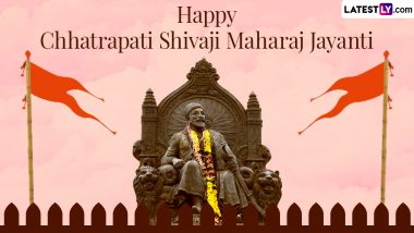 Chhatrapati Shivaji Maharaj Jayanti 2023 Images & HD Wallpapers for Free  Download Online: Wish Happy Shiv Jayanti With WhatsApp Messages, Quotes and  Facebook Status | 🙏🏻 LatestLY