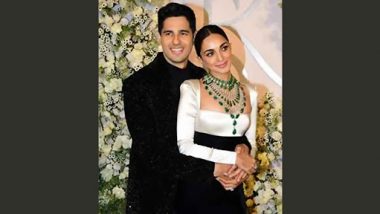 Sidharth Malhotra-Kiara Advani Dance To 'Burj Khalifa' Song With Family and Friends At Their Mumbai Wedding Reception (Watch Video)