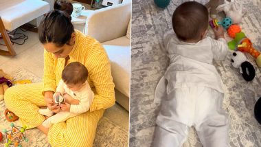 Sonam Kapoor Celebrates Six Months of Being a Parent, Shares Adorable Moments of Son Vayu (View Pics)