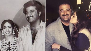 Sridevi Death Anniversary: Boney Kapoor Posts Throwback Pics and Videos in Remembrance of His Late Wife