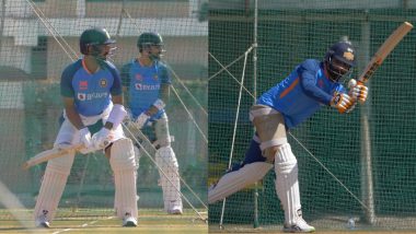 Virat Kohli, Ravindra Jadeja and Other Team India Players Begin Training Ahead of Border Gavaskar Trophy 2023 vs Australia (See Pics)