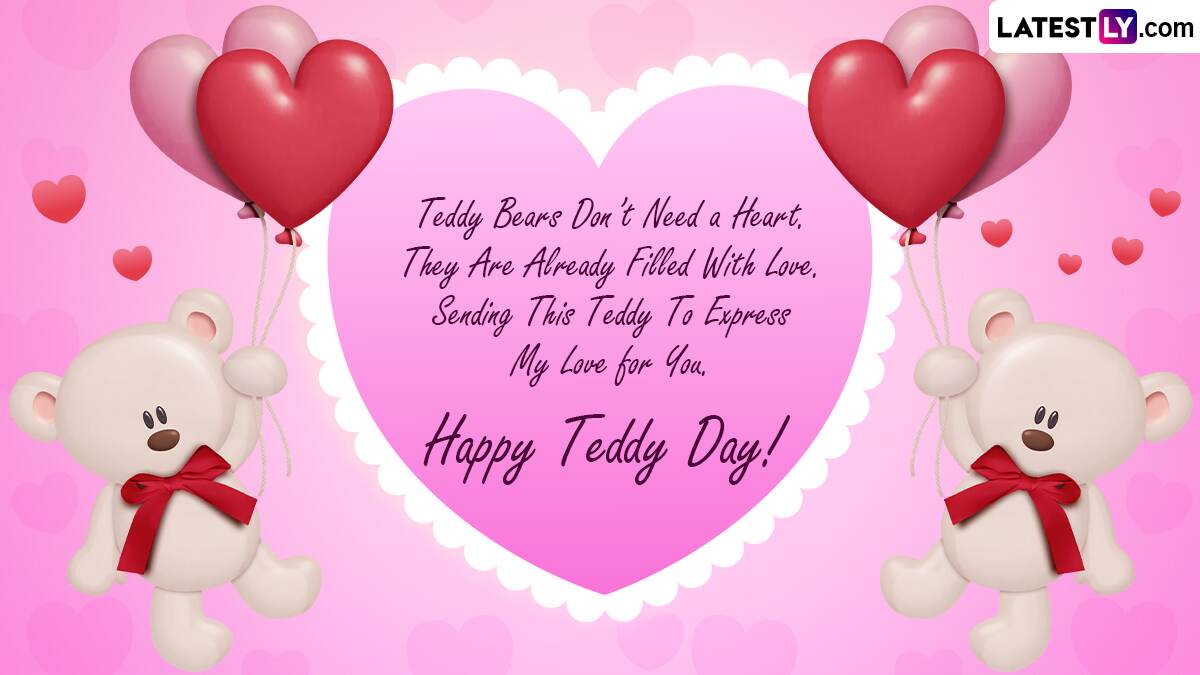 teddy bear images with love quotes