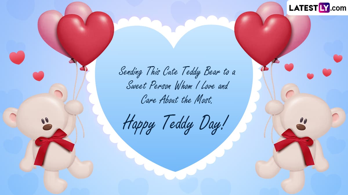 Happy Teddy Day 2023: Top 50 Wishes, Messages, Quotes, Images and Greetings  for your special someone - Times of India