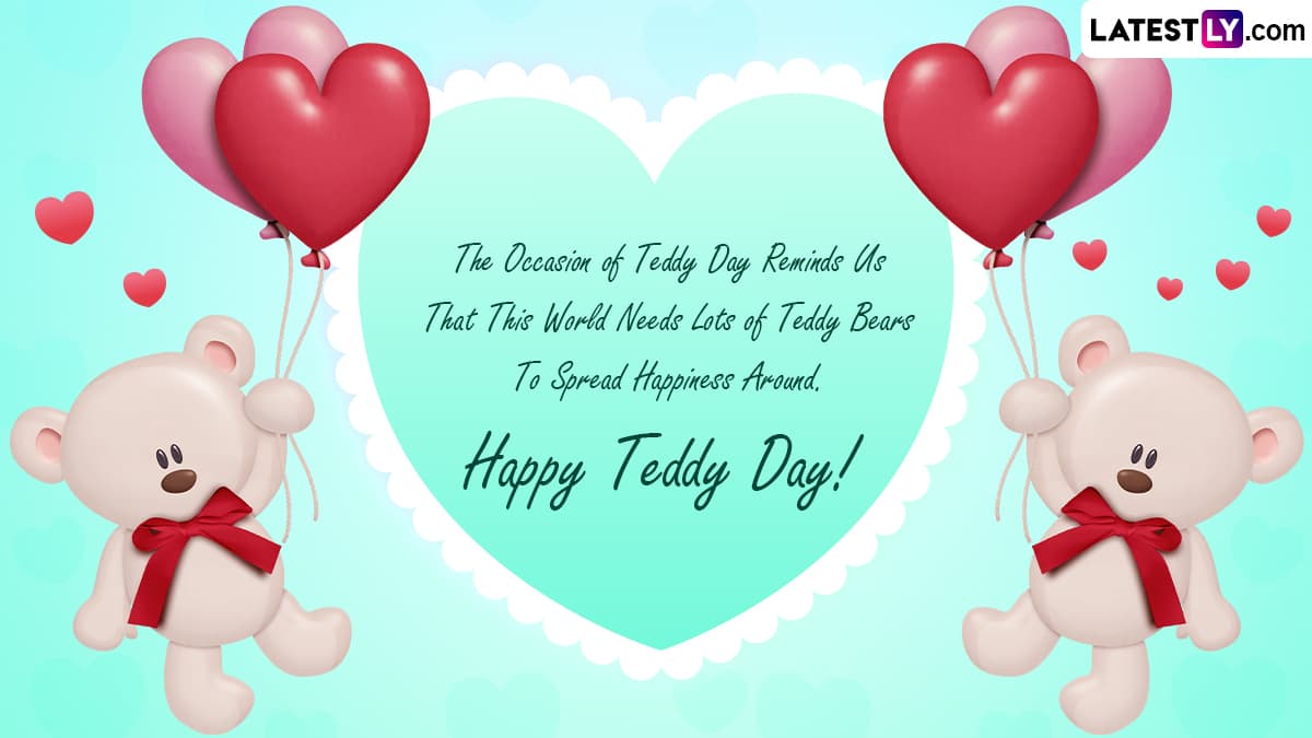 Happy Teddy Day 2023 Greetings: Share Wishes, Cute Messages ...