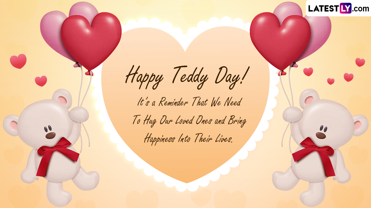 Happy Teddy Day 2023 Greetings: Share Wishes, Cute Messages ...
