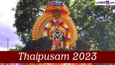 When Is Thaipusam 2023? Know Date, Poosam Nakshatra Timings, Rituals, Significance, History and Celebrations Related to the Auspicious Tamil Festival