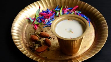 Holi 2023 Celebrations: From Paan Thandai To Dry Fruit Thandai; 5 Must-Try Drinks While Celebrating the Festival of Colours