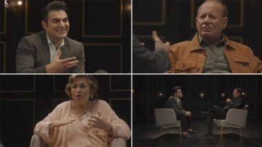 The Invincibles Trailer: Salim Khan, Helen, Waheeda Rehman and More Celebs Get Candid In Arbaaz Khan's Chat Show (Watch Video)
