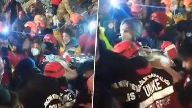 Turkey Earthquake: Miraculous Tales of Survival Continue To Emerge; Woman, Young Boy Pulled Alive From Rubble 11 Days After Devastating Quake (See Pic and Video)
