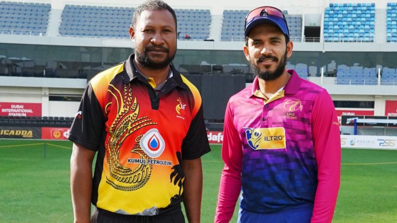 United Arab Emirates vs Papua New Guinea Live Streaming Online: Get Free Telecast Details of UAE vs PNG 5th ODI in ICC Men’s Cricket World Cup League 2 on TV