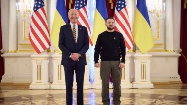 Volodymyr Zelensky Calls on US President Joe Biden To Invite Ukraine Into NATO Amid War With Russia