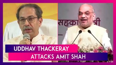 Uddhav Thackeray Attacks Amit Shah Over The Shiv Sena Name Controversy, Says, ‘Mogambo Khush Hua’